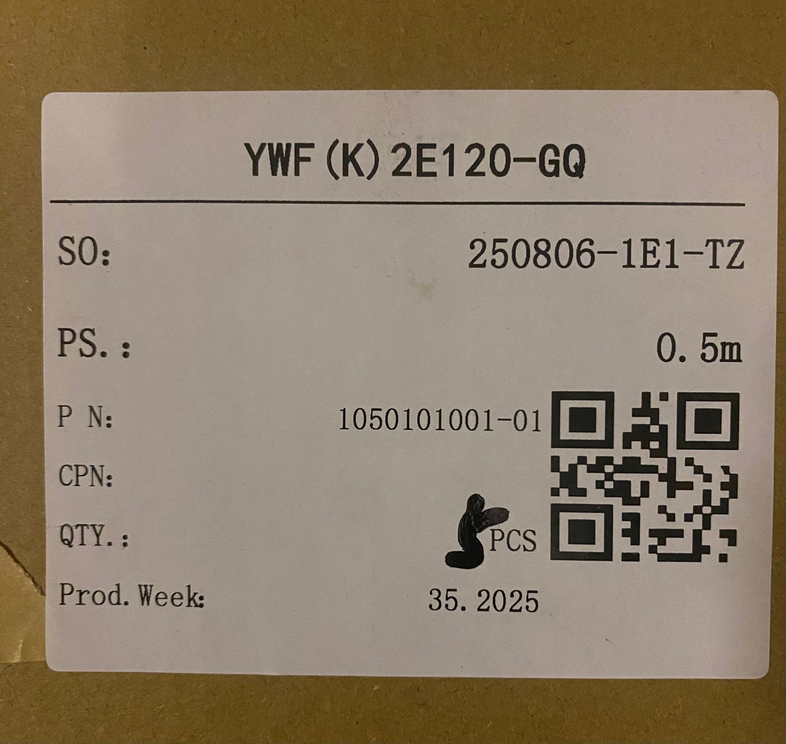 YWF(K)2E120-GQ-3