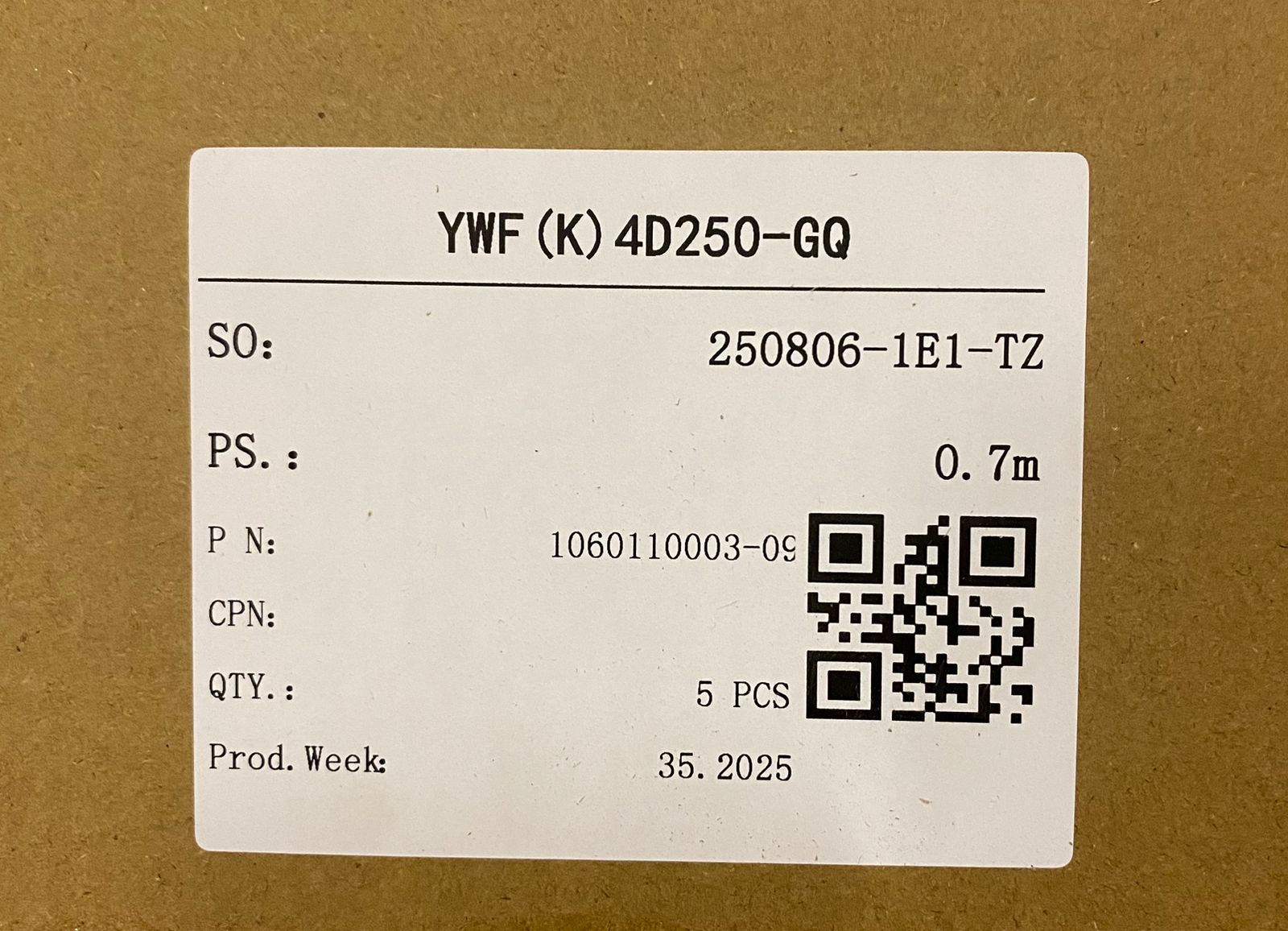 YWF(K)4D250-GQ-2